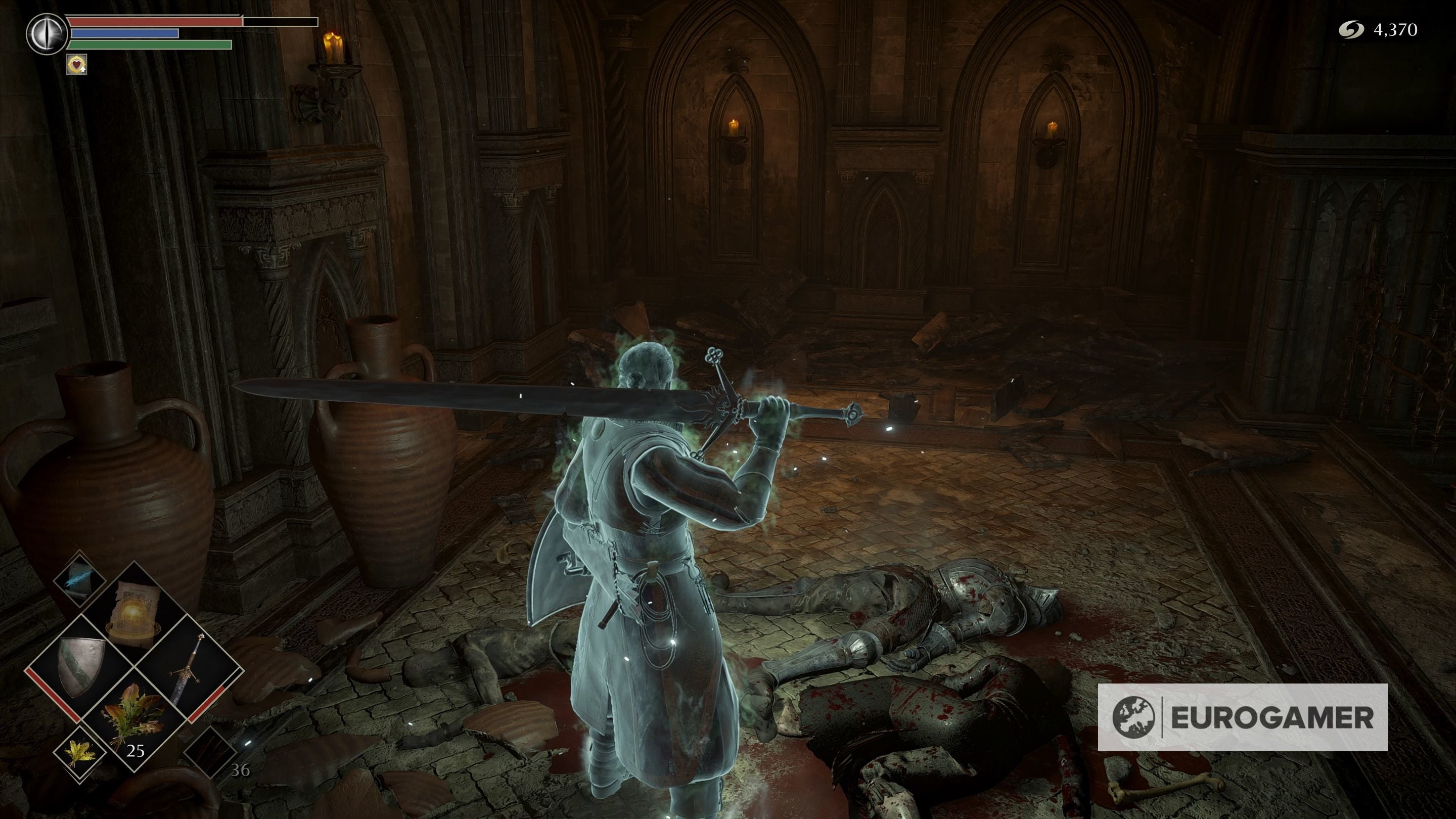 Demon's Souls best armour set including Fluted, Gloom